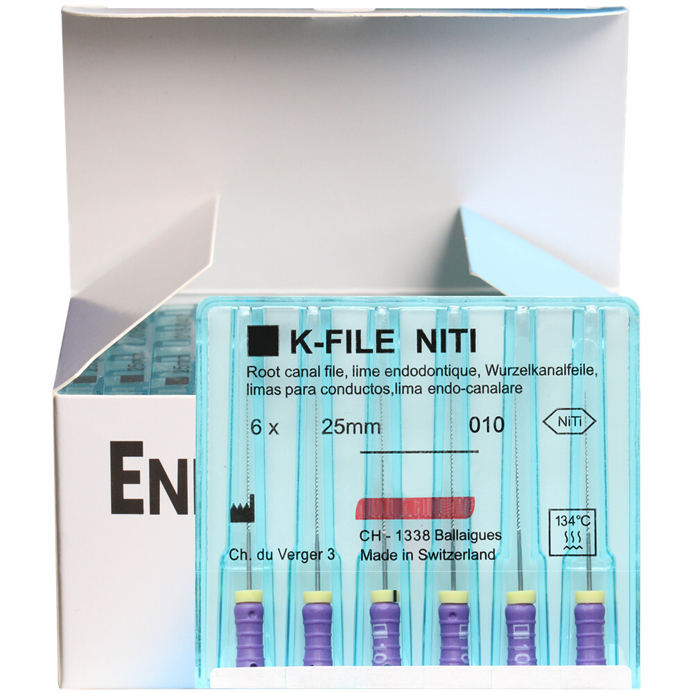 6X Dental Flexible Endodontic ENDO Root Canal NITIFLEX NiTi K-File 21/25/31mm