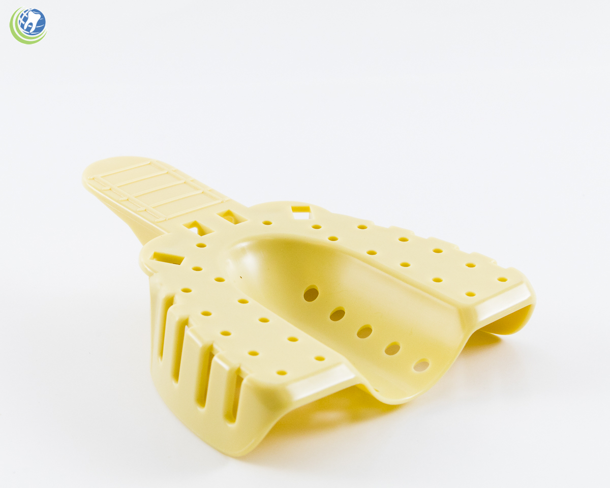 DENTAL PLASTIC AUTOCLAVABLE IMPRESSION TRAYS UPPER LARGE UL #1 12/BAG