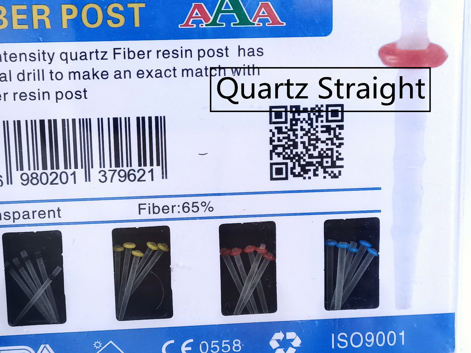 Dental Glass Fiber Post Root Canal Posts Resin+4 Drills 1.0/1.2/1.4/1.6/1.8mm
