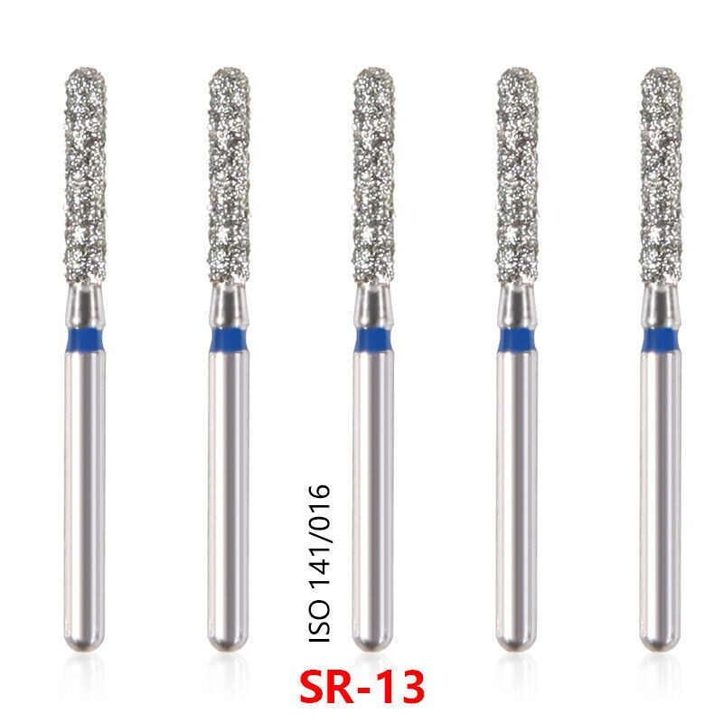 Dental Diamond FG High Speed Burs for Teeth Polishing 1.6mm 50PC/BAG SR-11/12/13