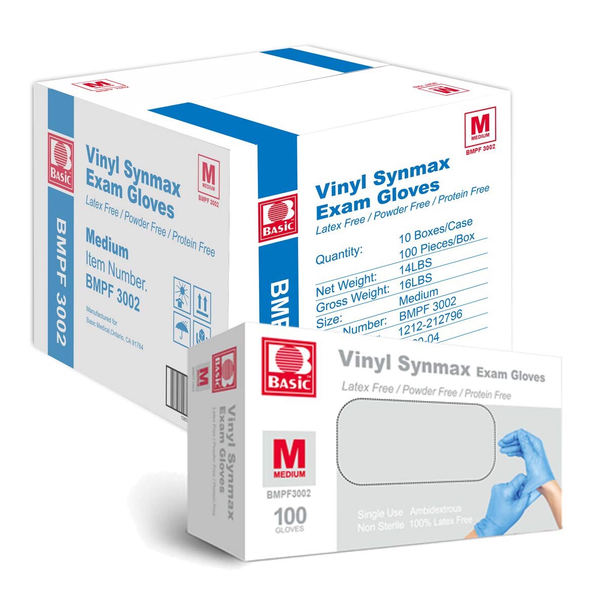 Intco Vinyl Gloves- Small