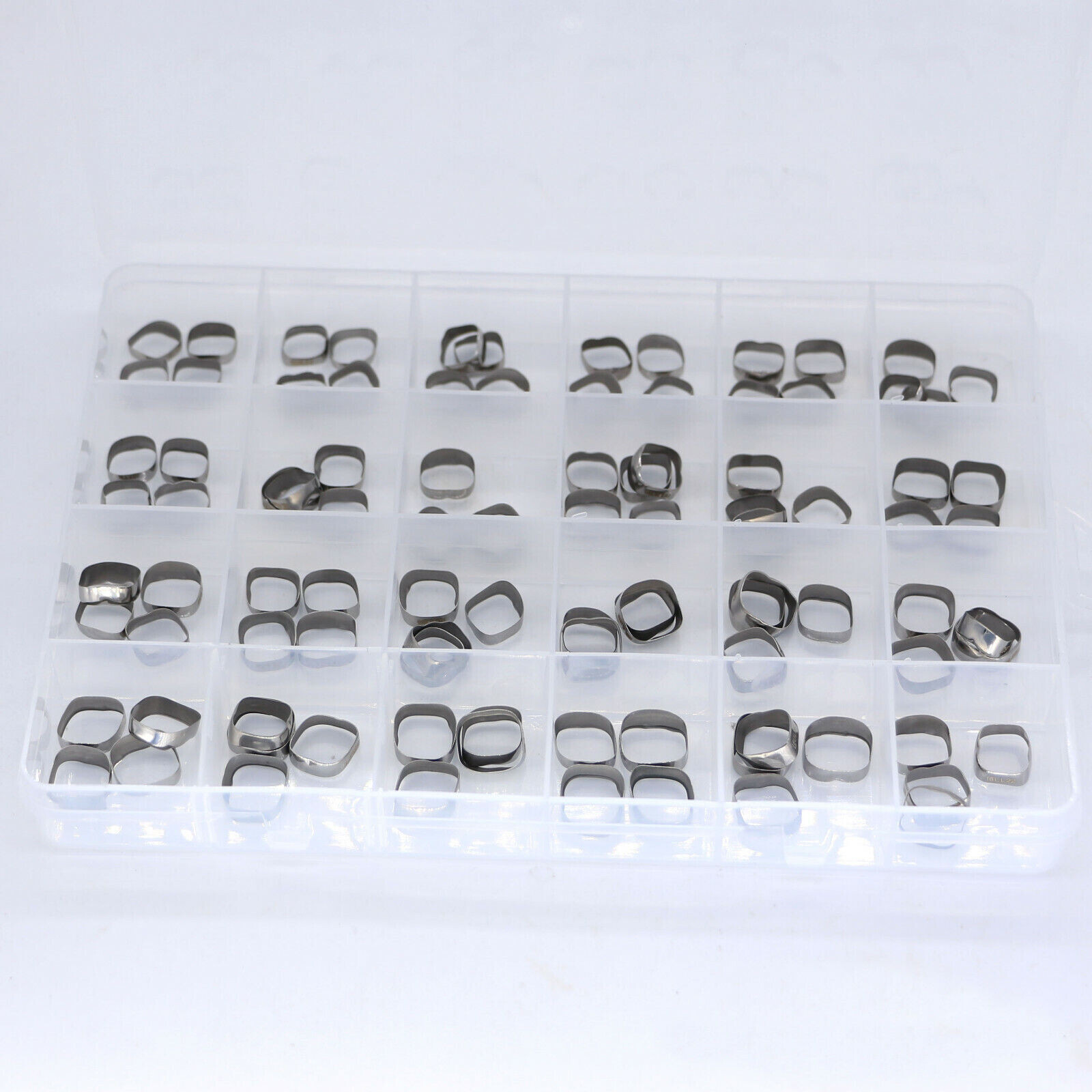 Dental orthodontic 1st molar plain bands Dentaurum Size 24 kits 4pc/kit 96 pcs