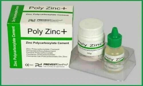 NEW Zinc PolyCarboxylate dental Cement..by Prevest DenPro Poly Zinc + FREE SHIPD