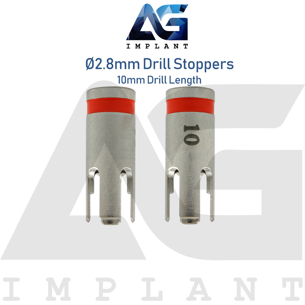 5 Drill Stoppers Ø2.8mm External Irrigation Tools Dental