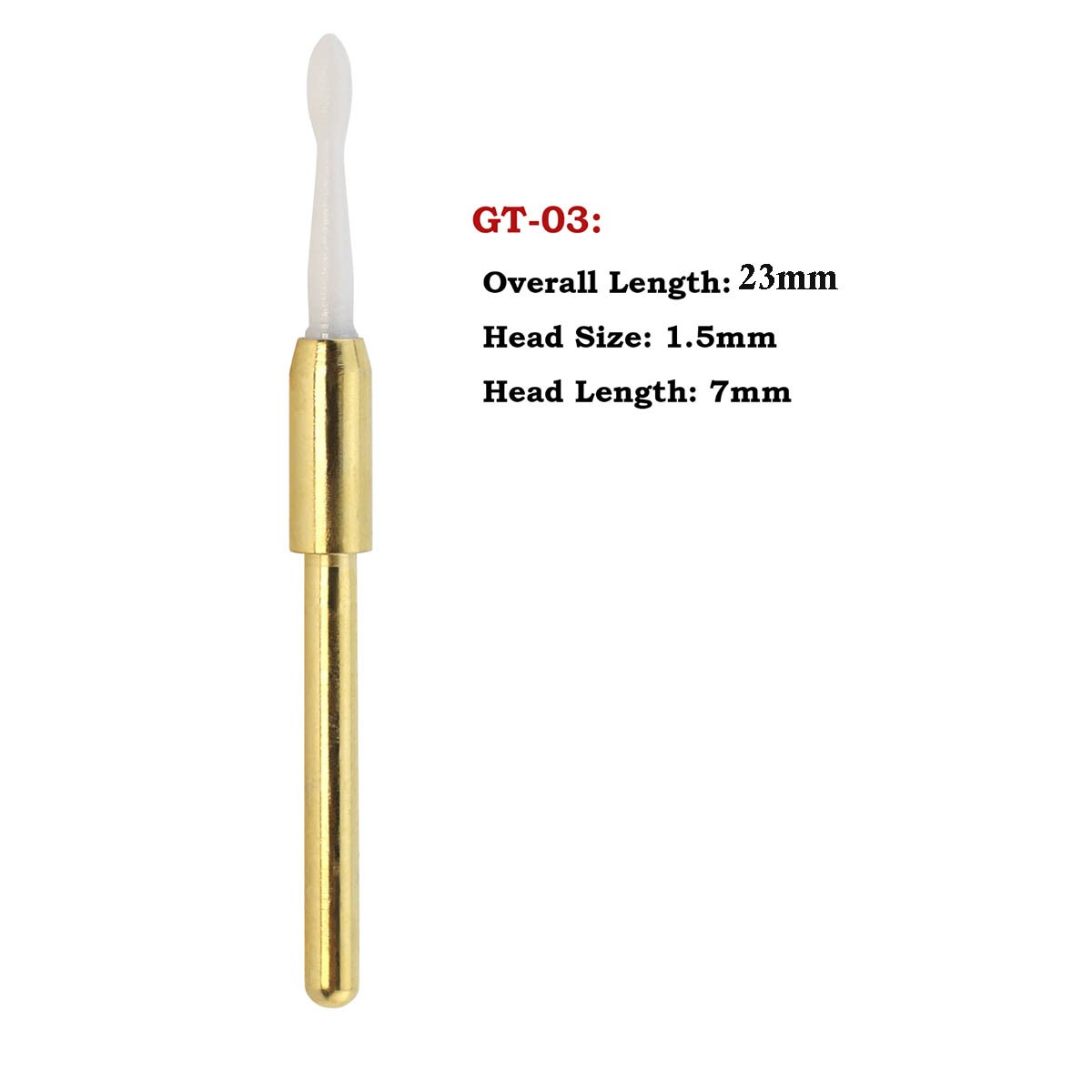 2pcs Dental Soft Tissue Trimmer Ceramic Bur For Gingival Gingivectomy FG 1.5mm
