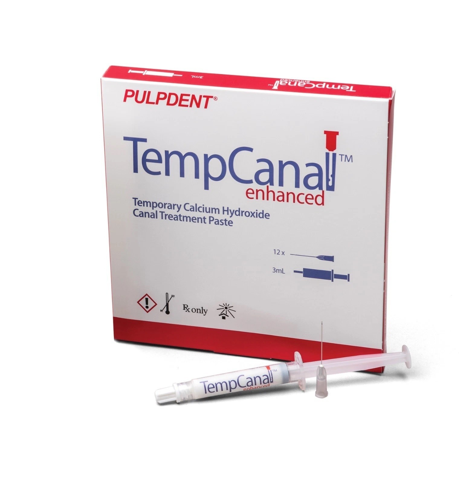 Pulpdent TempCanal Enhanced Kit Calcium Hydroxide Canal Treatment Paste TEK