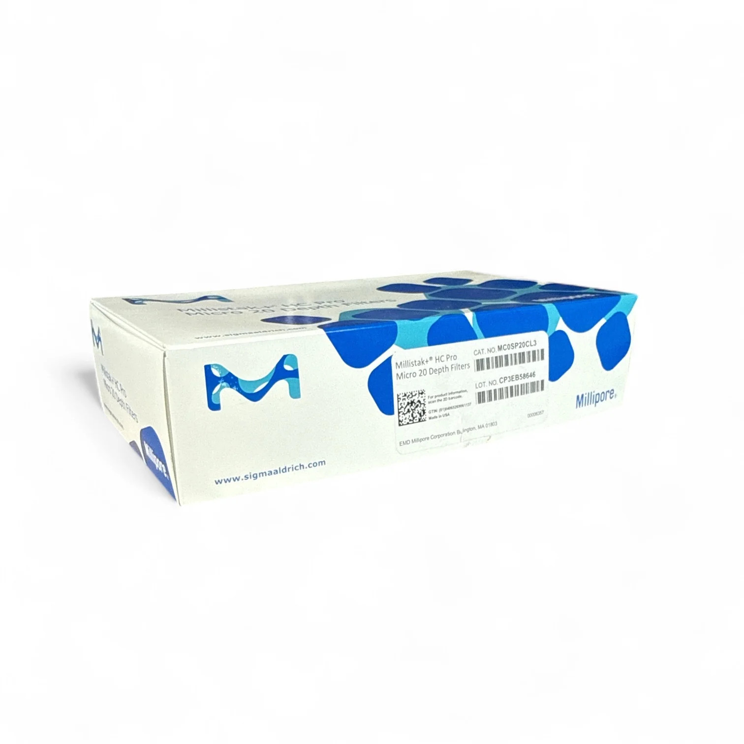 Millipore Millistak+ HC Pro Micro 20 Depth Filters – Model MC0SP20CL3