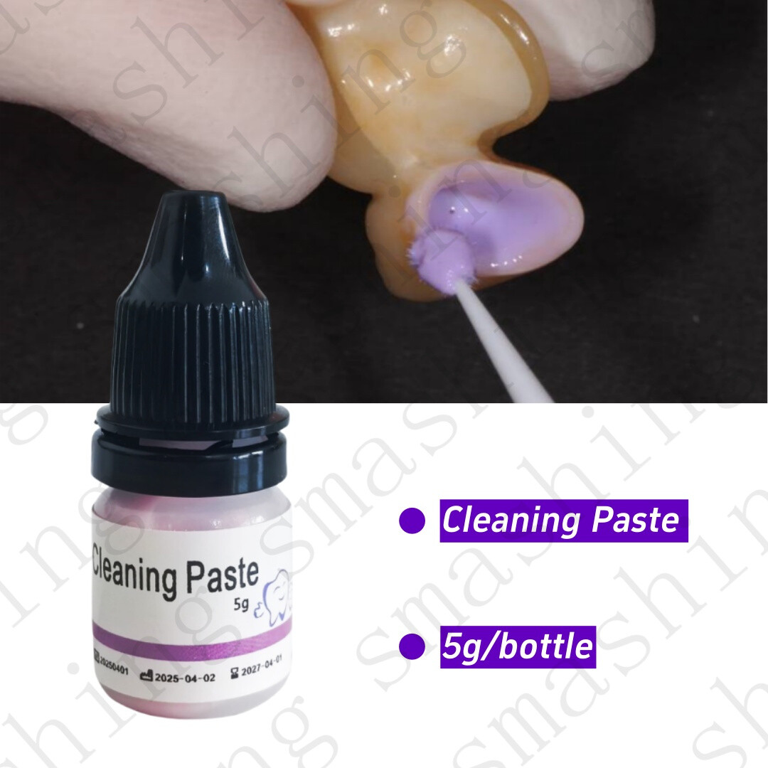 Cleaning Paste Dental Clean Bonding Surfaces After Try-in Ivoclean Crowns Veneer