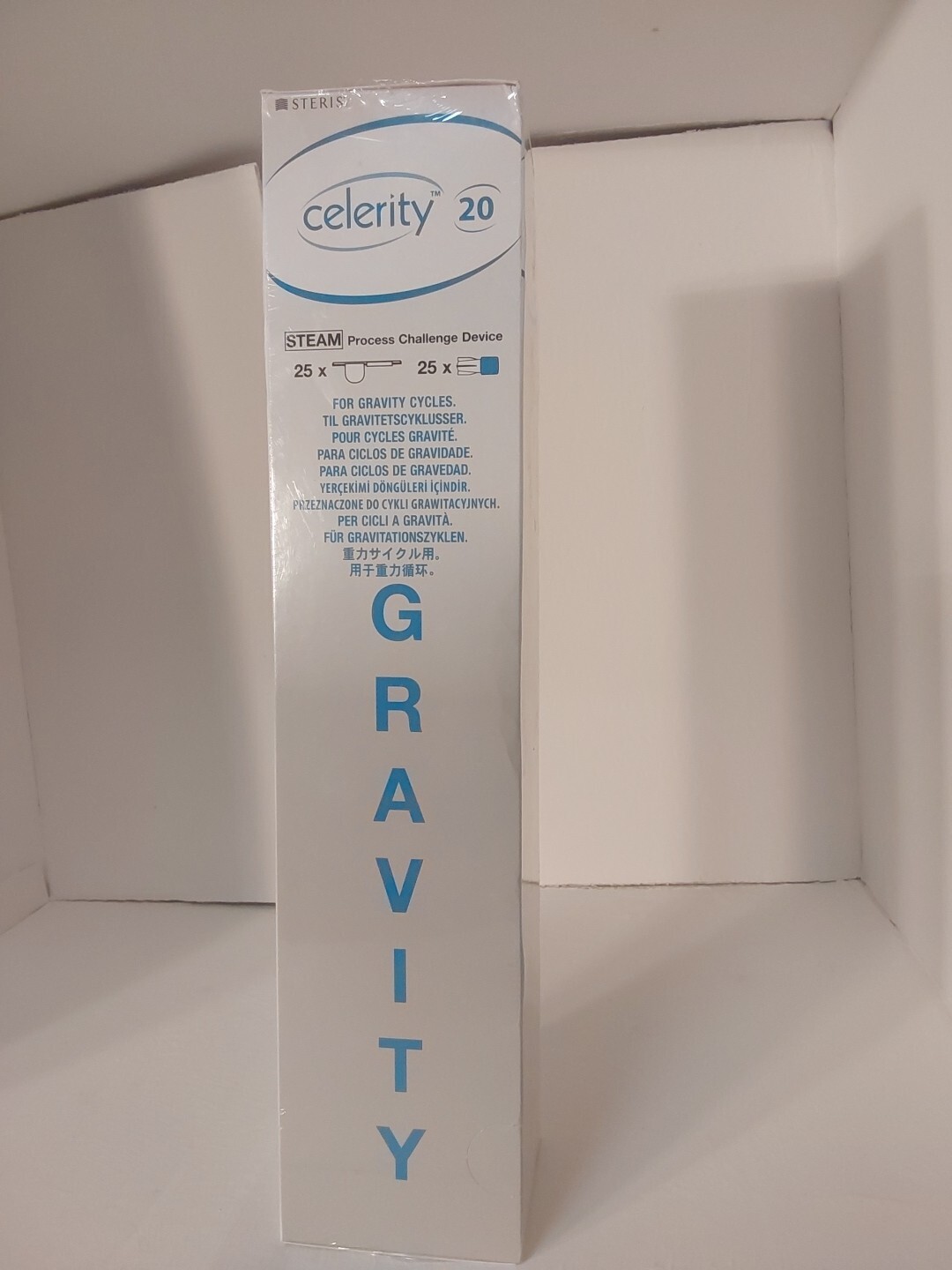 Steris – Celerity 20 – LCB050 Steam Process Challenge Device – 25 per box