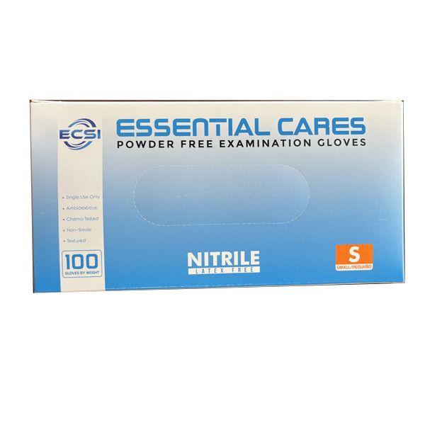 1000 pcs Blue Nitrile Disposable Exam Gloves Powder Free,3.5Mil S,M,L,XL