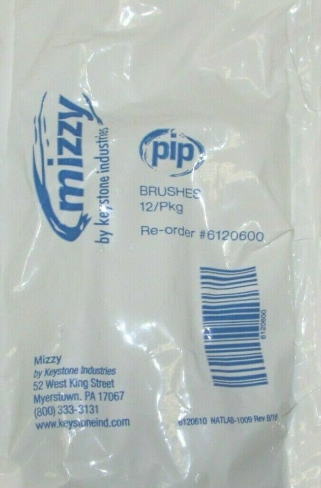 *12-Pack* Keystone Industries Mizzy Pressure Indicating Paste Brushes 6120600