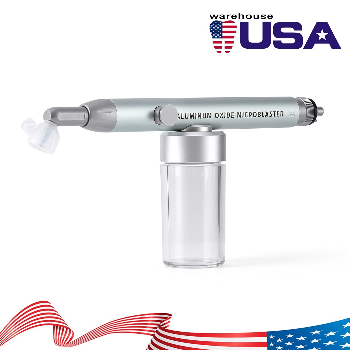 Dental Aluminum Oxide Micro Blaster Water Spray Microetcher Sandblasting Gun 4H