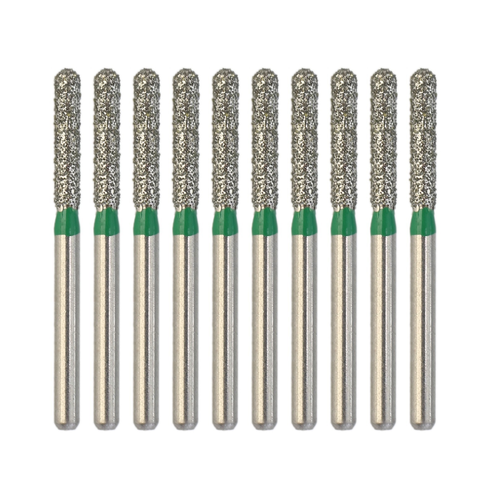 Dental Diamond Burs FG High Speed Round End Cylinder Burrs Super Coarse SR-13C