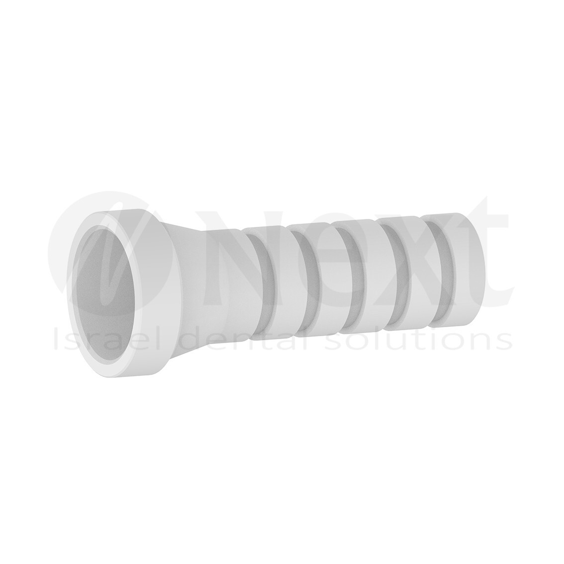 LOTx10 Straight Multi Unit 2 mm plastic sleeve screw abutment