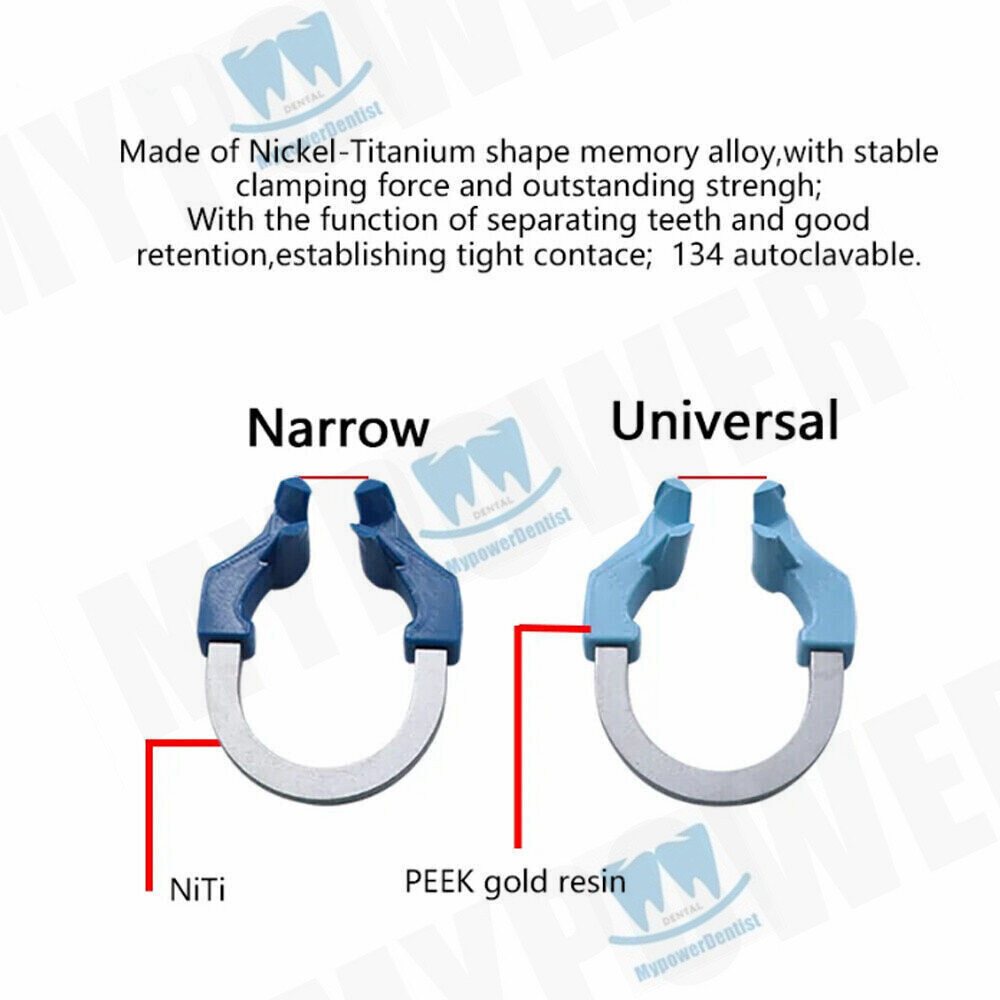 Dental Matrix Bands Ring Sectional Matrice Clamp Fit Palodent V3 System