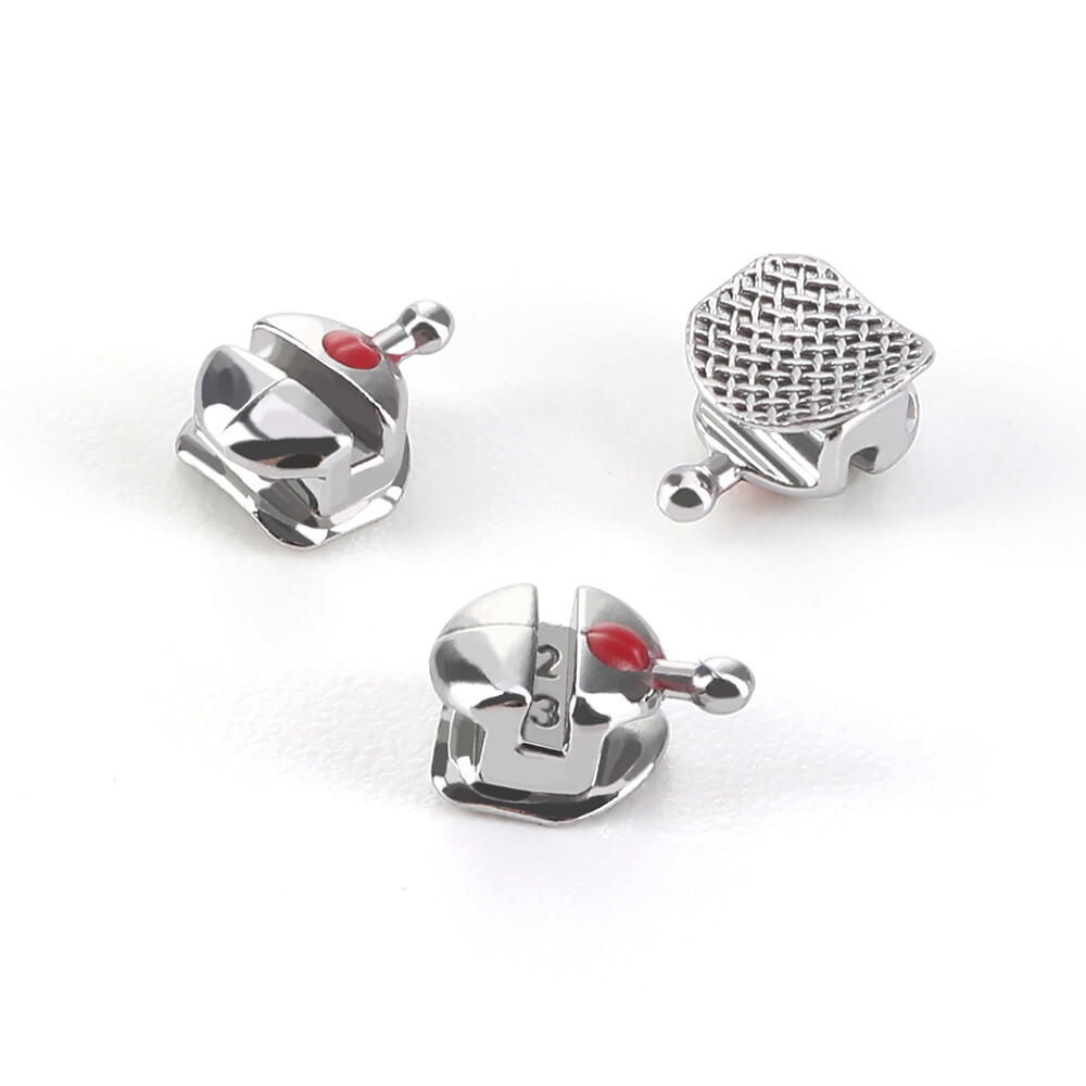 AZDENT Dental Orthodontic Q-type Bracket Spherical Braces ROTH/MBT 0.022 HK 345