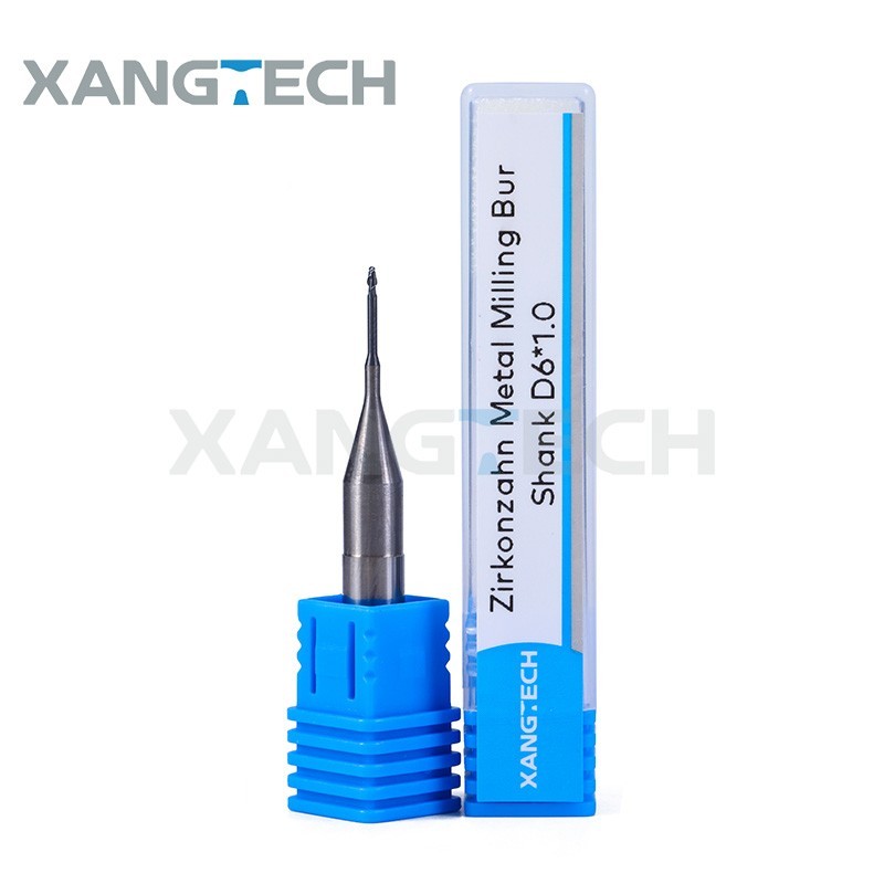 Zirkonzahn M1 Metal Milling Burs Shank D 6mm Cad Cam Tools for Alloy Titanium