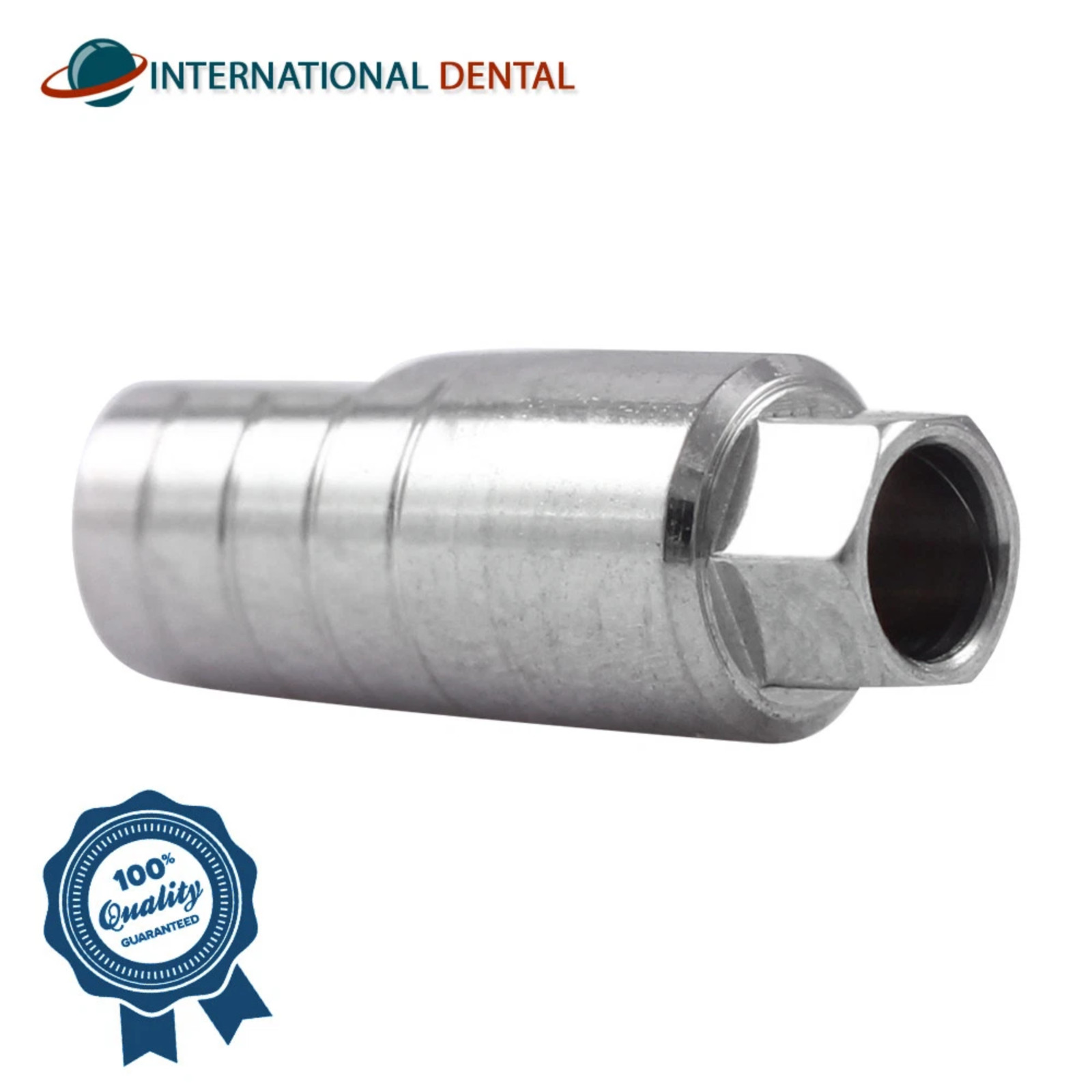 5 Straight Titanium Prosthetic Narrow Platform Ø3.8 With Screw, Dental Fixture
