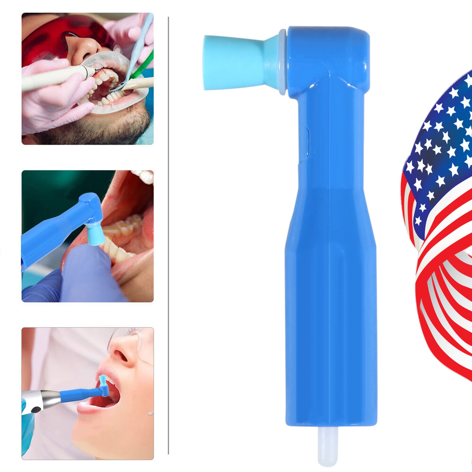 FIRM 500 pcs Dental Disposable Prophy Angles Top Quality Money back guarantee!