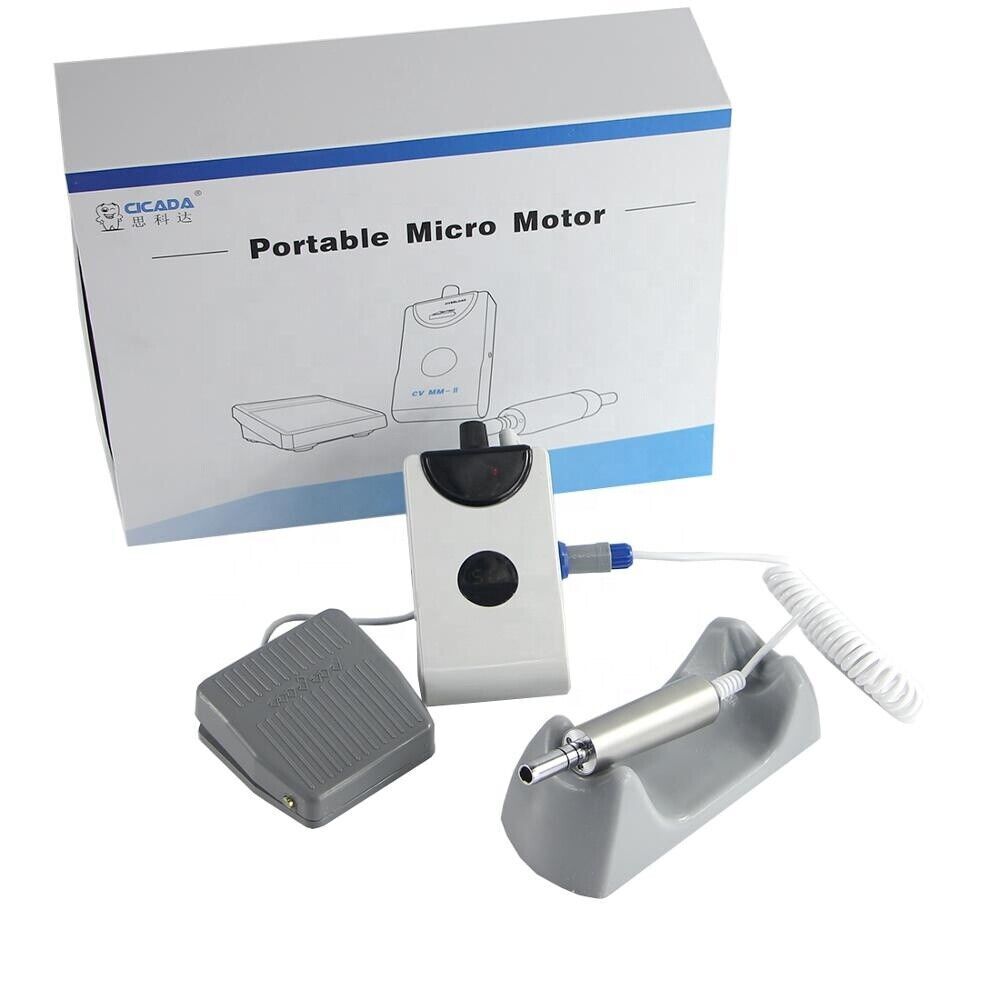 50000RPM Dental Brushless Micro Motor Polishing Machine with Belt Clip CV MM-II
