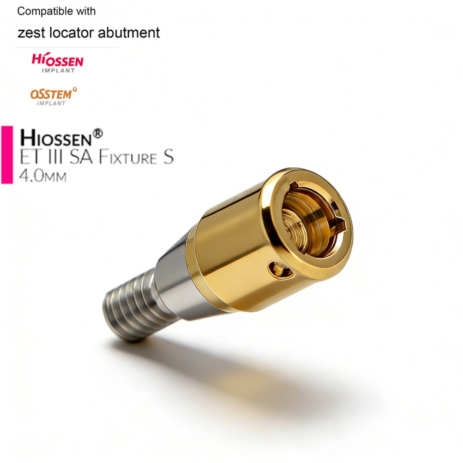 Hiossen ET Mini/Regular Platform Compatible ZEST Locator system Legacy Abutment