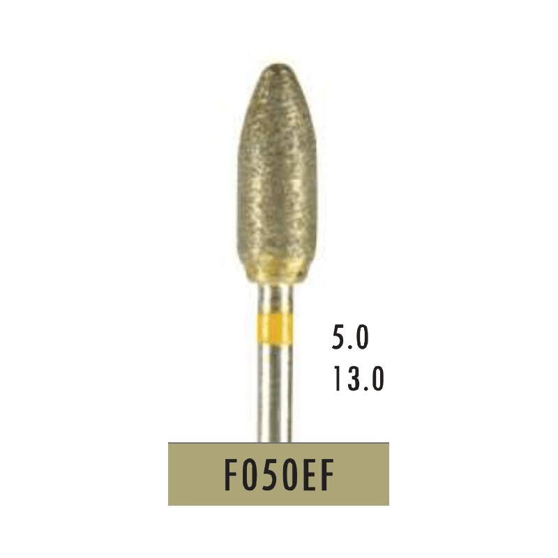 Dental LAB Diamond HP F050EF bur Extra Fine Grit Fully-Sintered Bomaoer