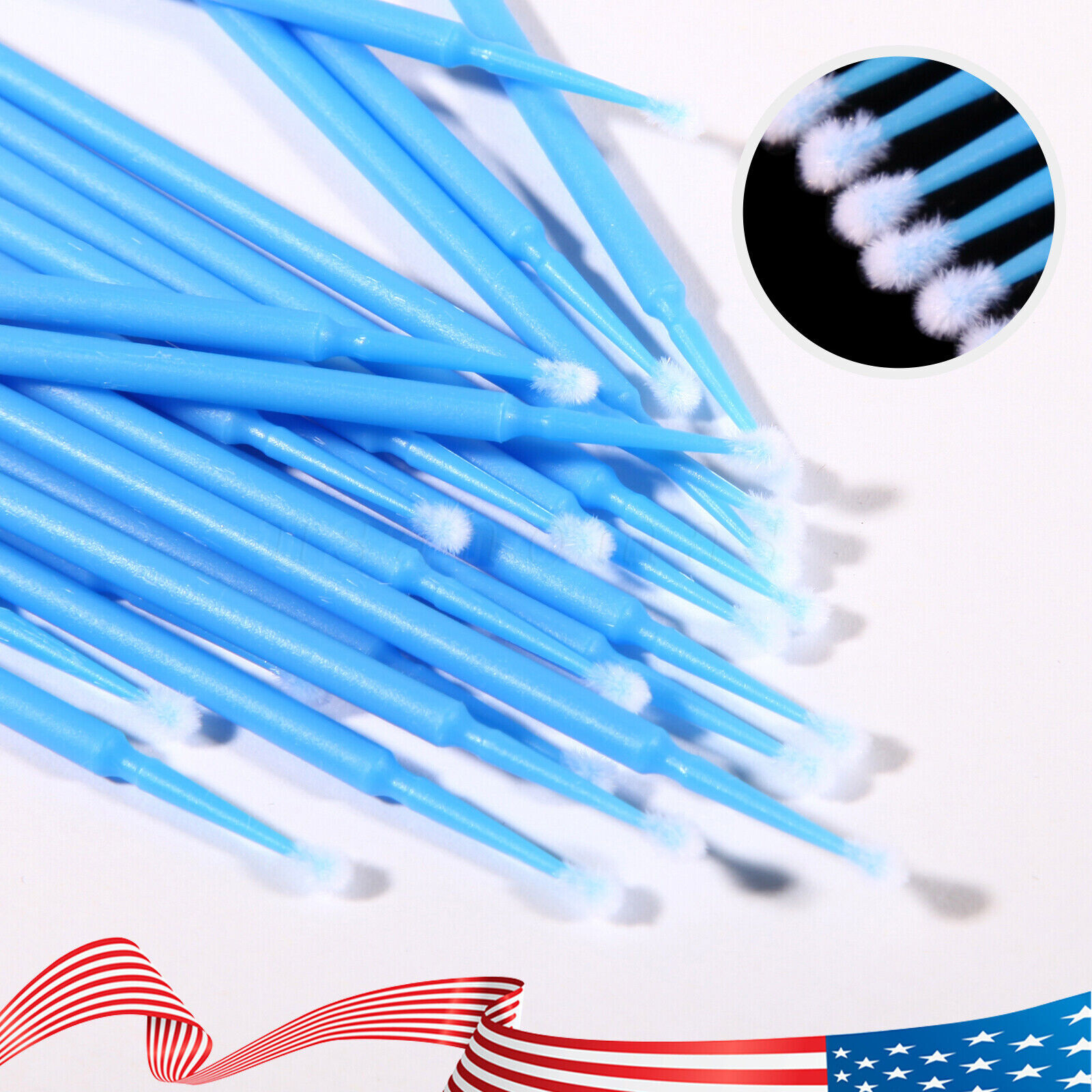 100-400 Microbrush Micro Brush Applicator Tips (Regular, Fine, Super Fine) 4size
