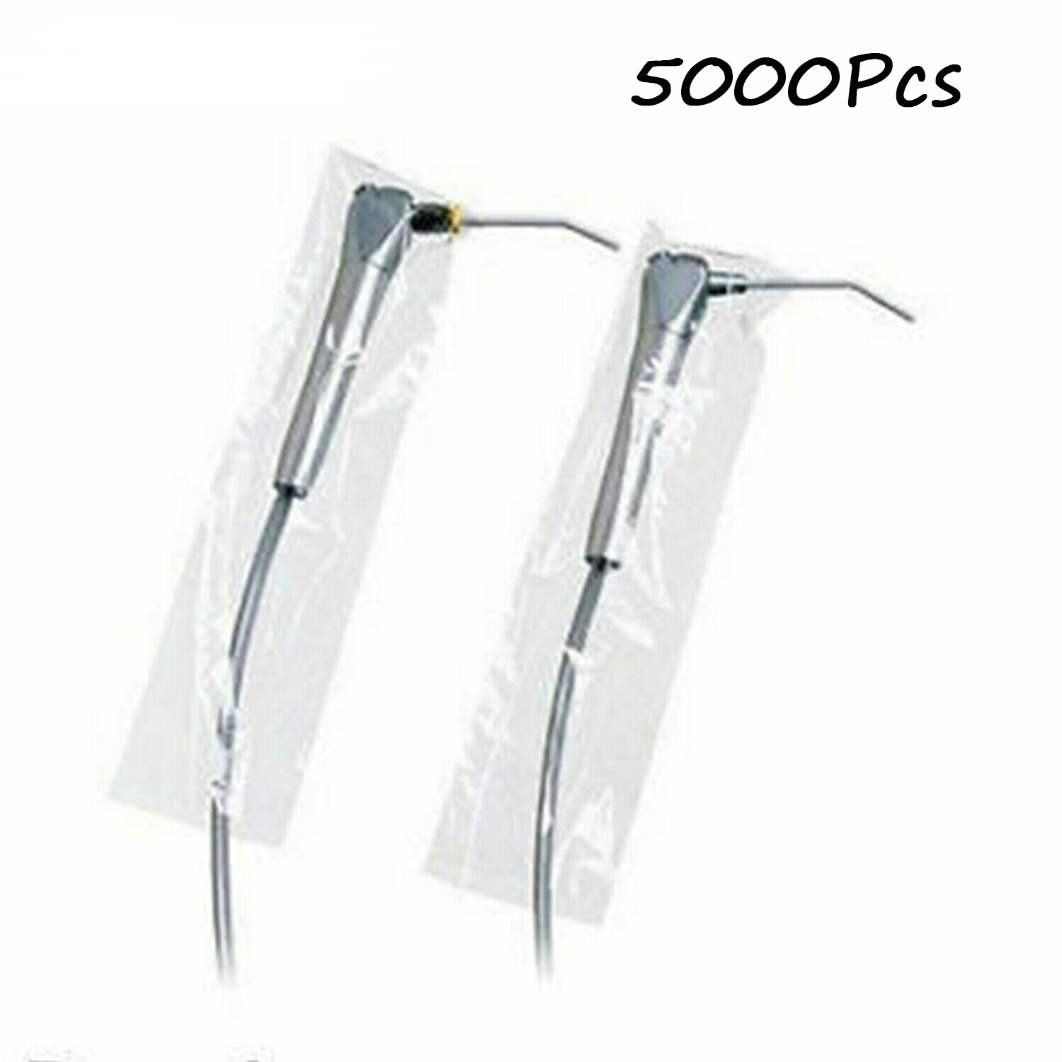 5000/10Boxes Dental 3-Way Air Water Syringe Sleeves Handpiece Cover 2.5″ X 10″