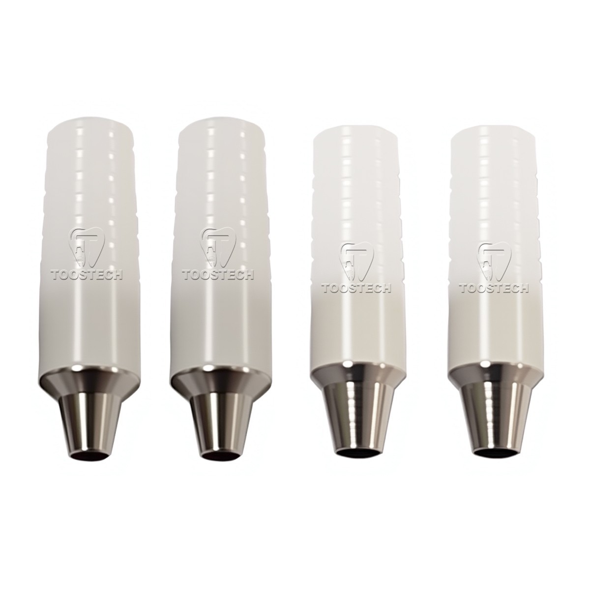 6pcs Cocr castable ucla abutment Regular Mini GH1mm/3mm Fit to Osstem Hiossen