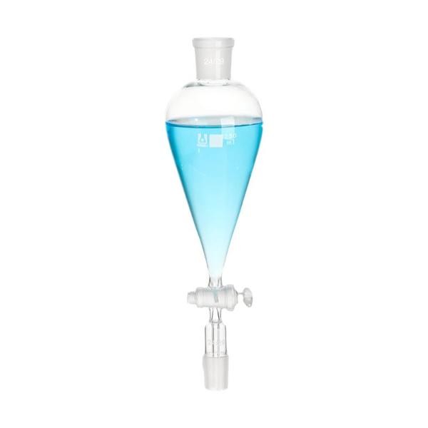 Chemistry Lab Supply Pear-shaped Separating Funnel 60ml-1000ml Glassware