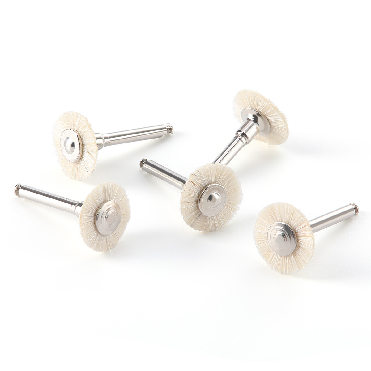 5pc/kit Dental Assorted Polishing Buffing Wheel Brush 2.35mm for Rotary Tool