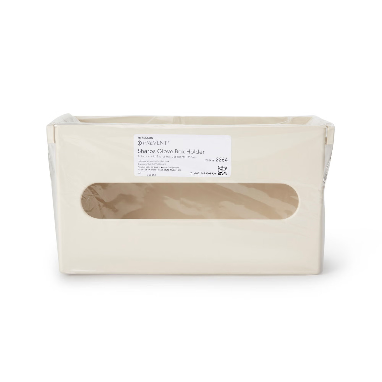 McKesson Prevent Glove Box Holder Putty Plastic 1-Box Capacity 2264 2 per Case