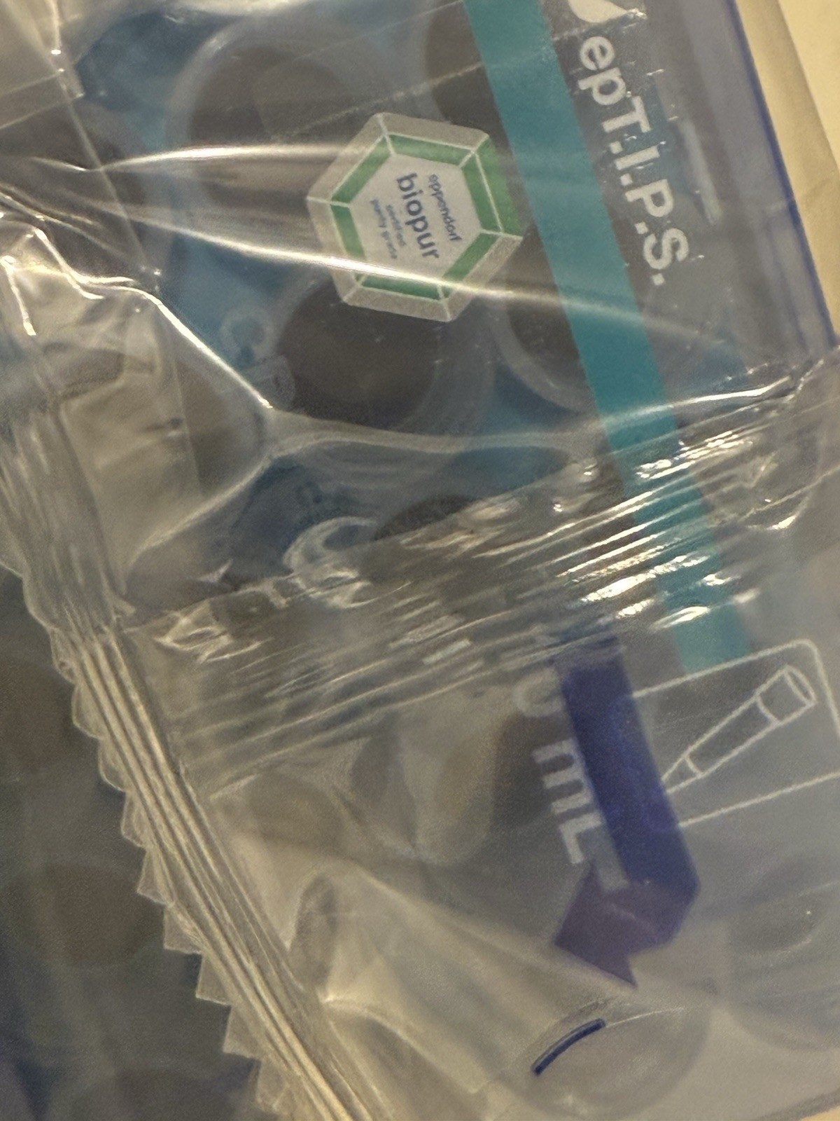 EPPENDORF 0030 075 315 epTIPS RACKS 0.5-10ml Biopur 24Tips