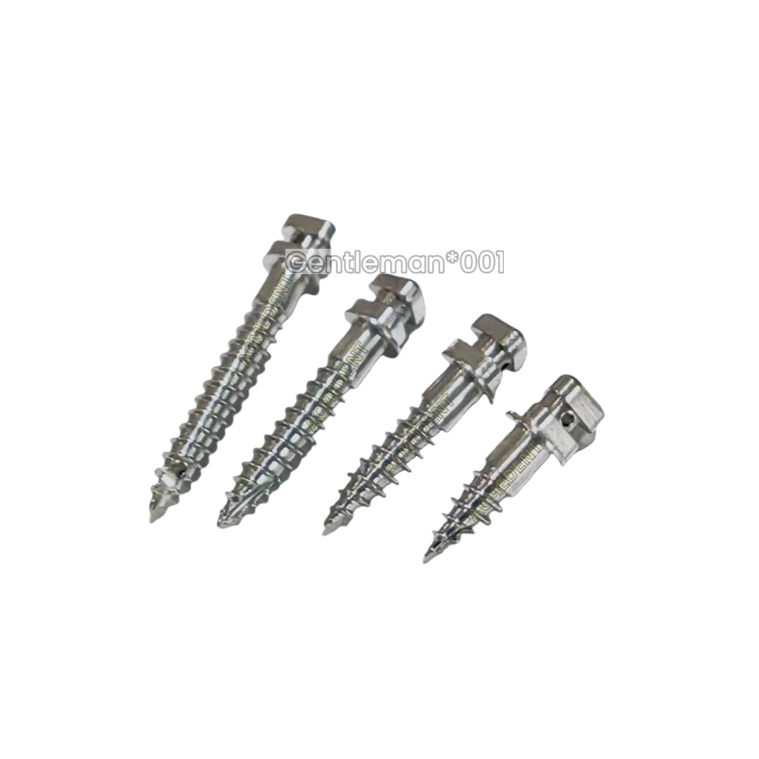 Dental Orthodon Mini Screw Triangle Cap Micro Titanium Screwdriver Rod