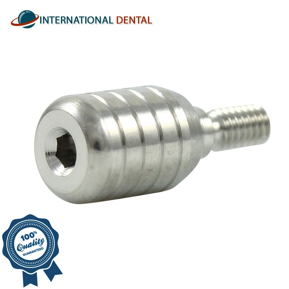10 Titanium Healing Cap Normal Ø4.6mm, Dental Fixture Adapter Head Int Hex 2.42