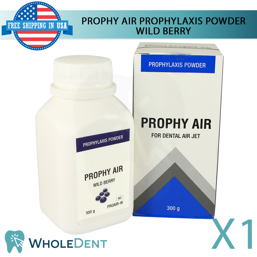 Prophy Air Prophylaxis Powder Wild Berry Flavor Dental Stain Remove Teeth Polish