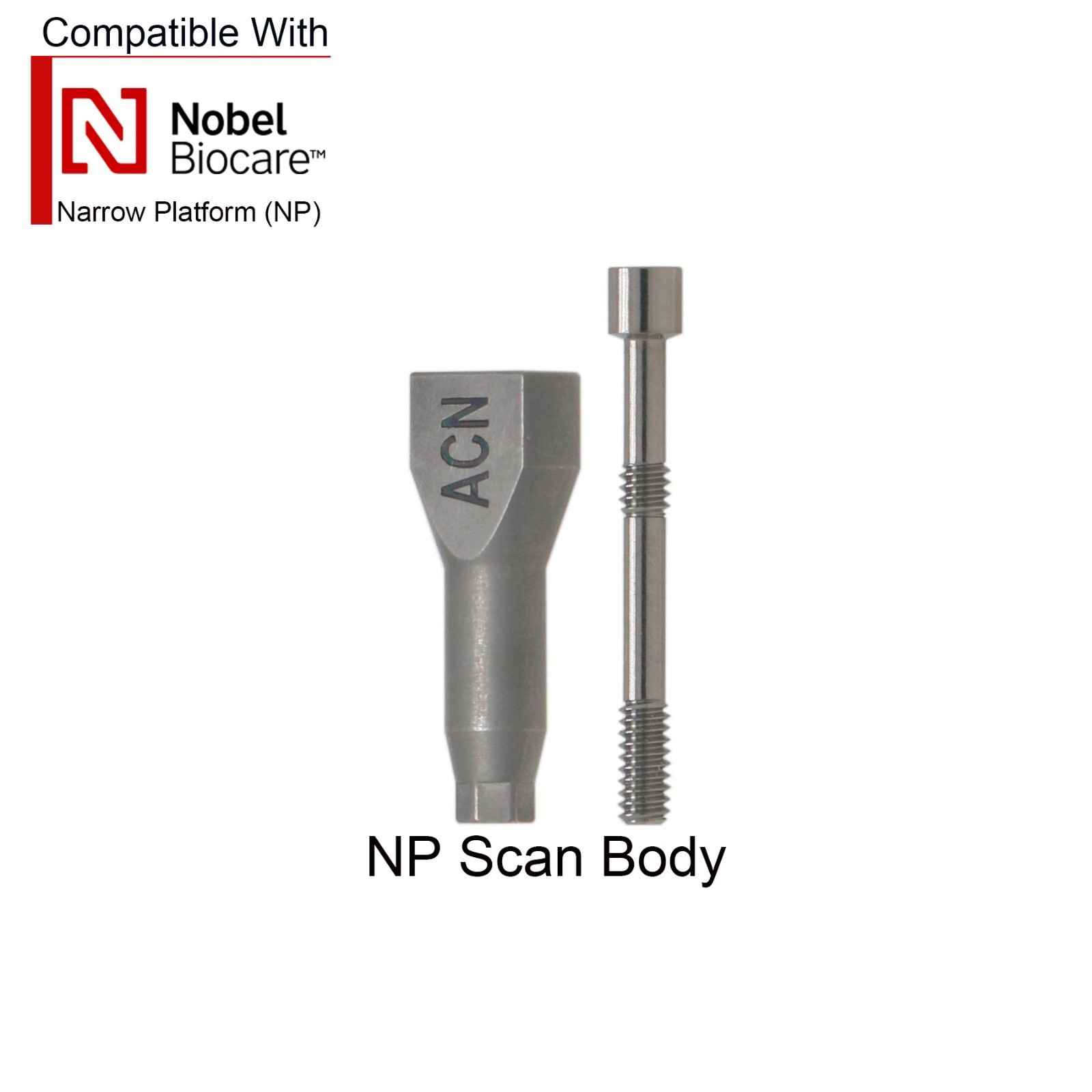 Dental Impression Coping Transfer Open Close Tray RP NP Fit Nobel Biocare Active