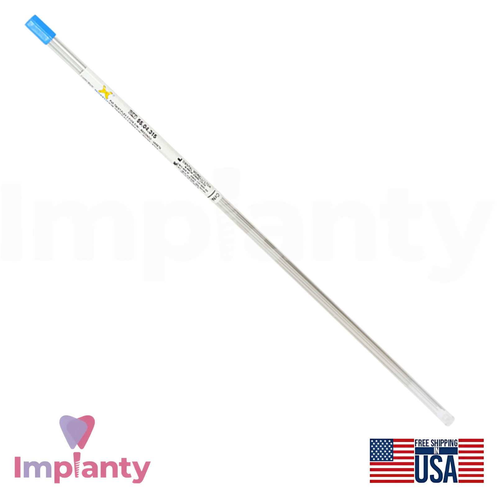 Morelli 0rthodontic Cr-Ni 3 Strands Wire Twist Flex 10 Sticks Dentistry Tool