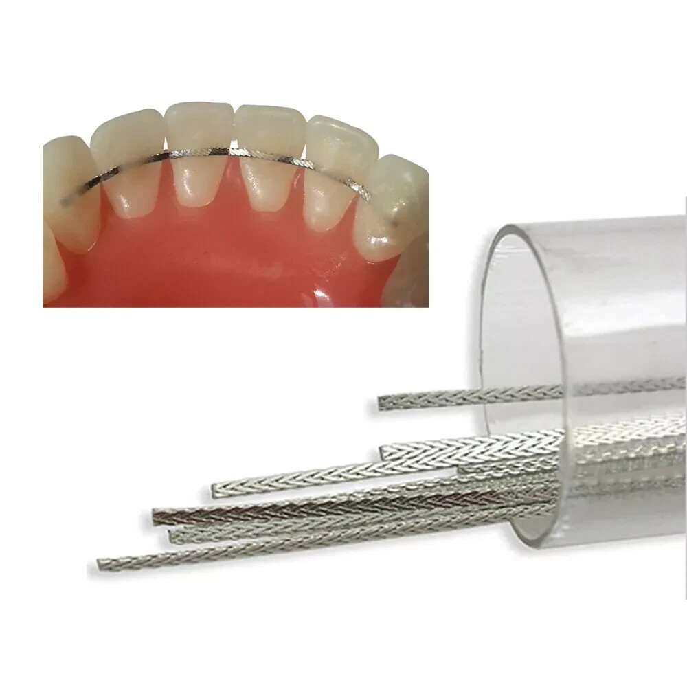 Dead Soft Flat Ortho Lingual Retainer Wire – 60″ – Spool/ Roll/ Strips