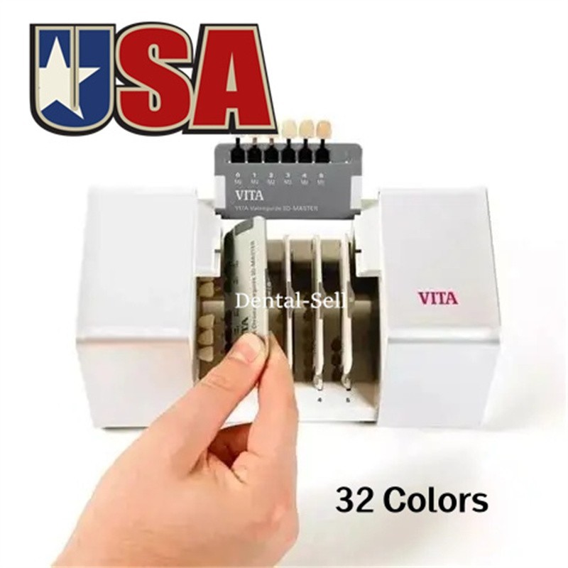VITA Porcelain Dental Resin Toothguide 3D Master 16/29/32 Colors Shade Guide USA