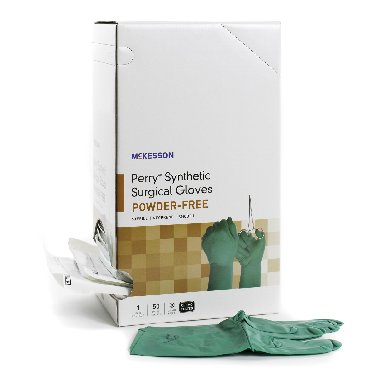 McKesson Polychloroprene Surgical Glove – 50 per Box