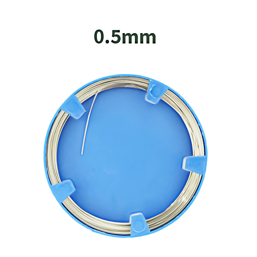 Dental Orthodontic Stainless Steel Wire 50g Assorted Sizes Diameter 0.5-1.8mm