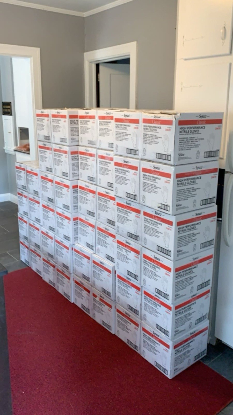 Sysco Nitrile Gloves Disposable 1000ct