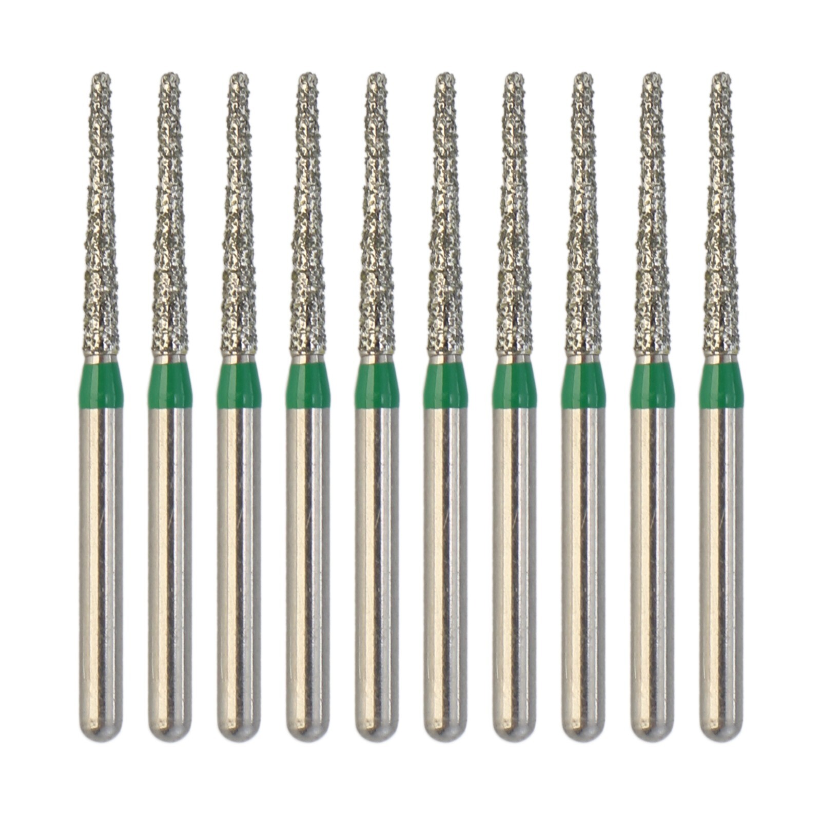 Dental Diamond Burs FG High Speed Taper Flat End Coarse Grit TF-11C ISO 173/014