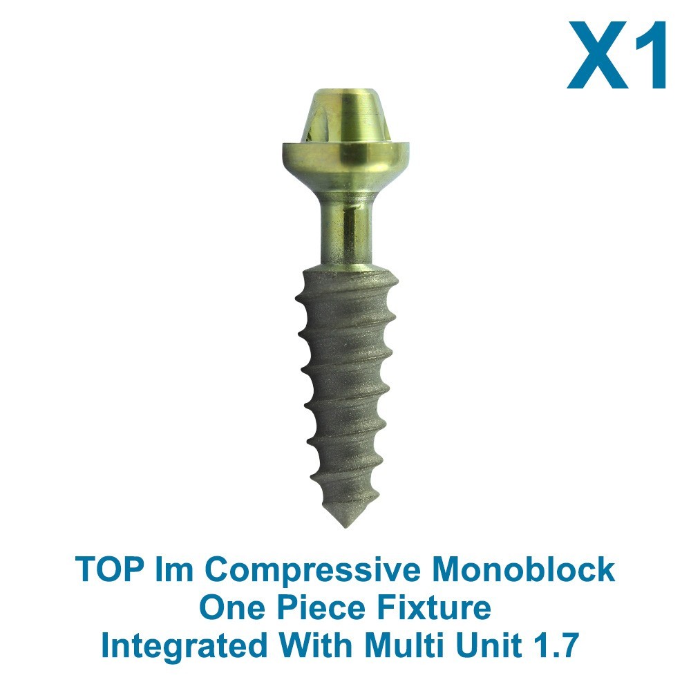 TOP Im Compressive Monoblock One Piece Fixture Integrated With Multi Unit M1.7
