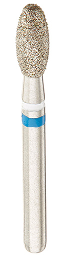 Zirconia Multi-Use Diamond Burs FOOTBALL Z379/023M (ZC15R 2 PK of 5, 10 burs)