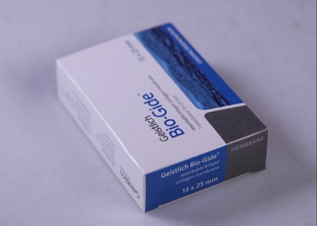 Dental Geistlich Bio-Gide Resorbable Bilayer Membrane 13 X 25mm (Fast Ship)