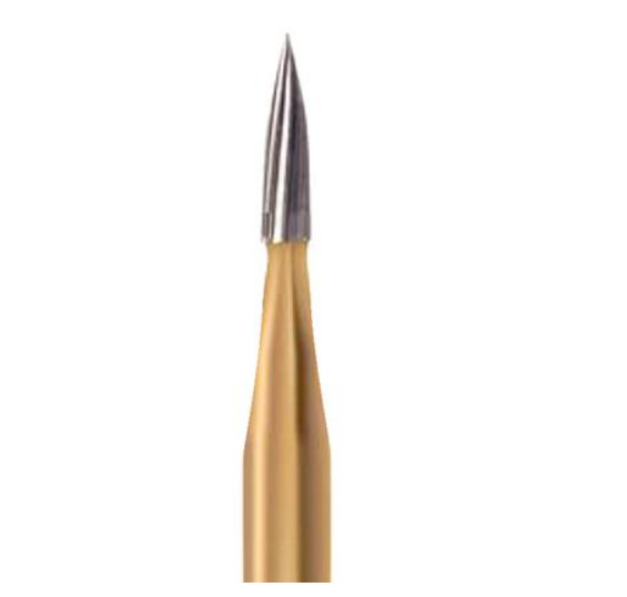 Midwest Trimming and Finishing Carbide Burs, FG Needle 12 Blade, # 7901, 100/Bag
