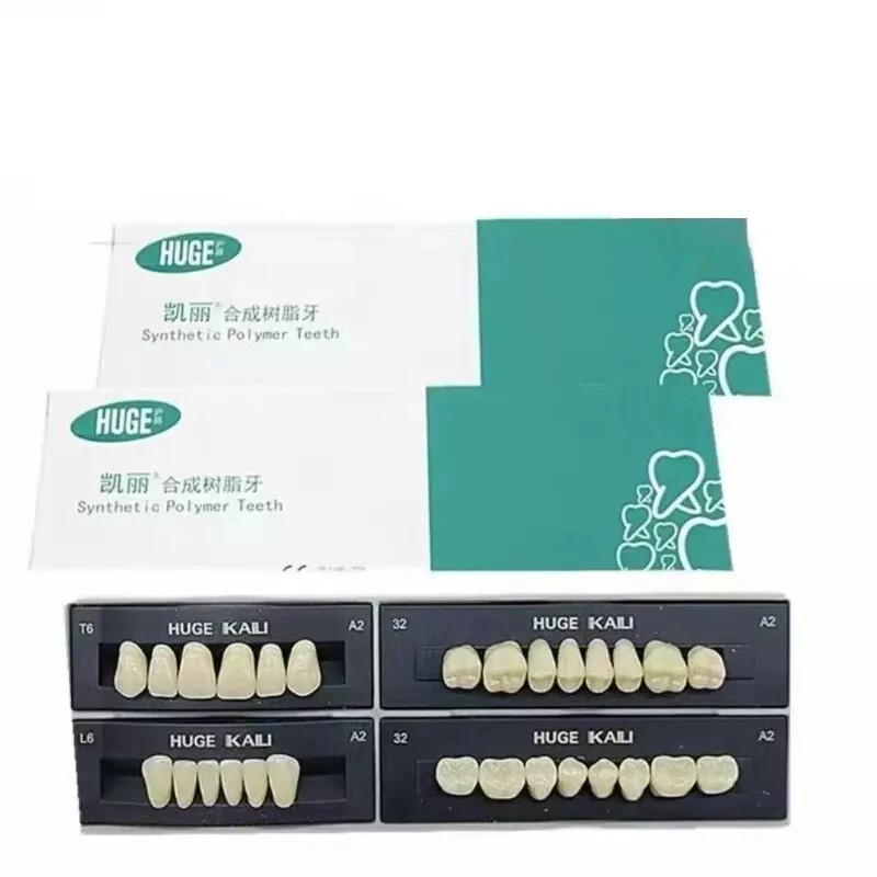 5 Set Dental Multi-Purpose Upper & Lower Resin Denture Teeth A2 -T8 Full Tool