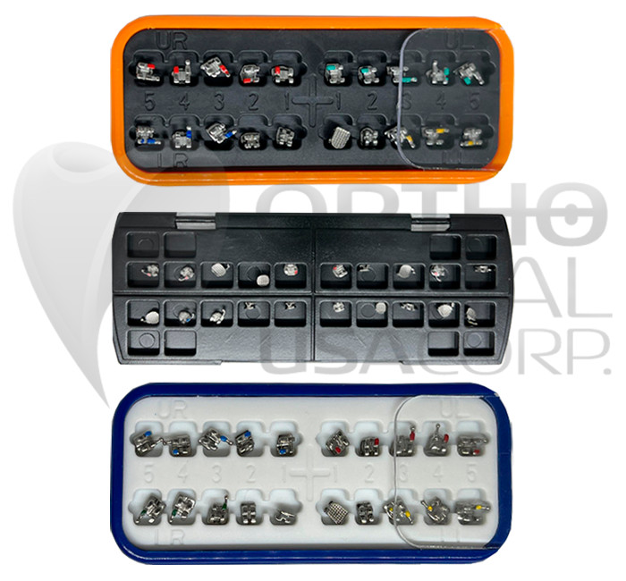 Brackets MIM MONOBLOCK MINI W/H 3,4,5 / Acrylic USA Seller Orthodentalusa Corp